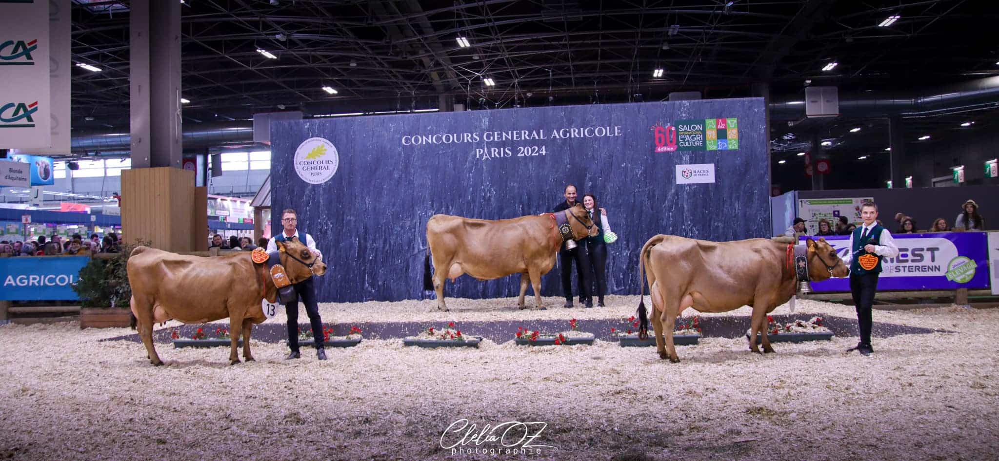 Pivoine et Occident au concours général agricole Paris 2024